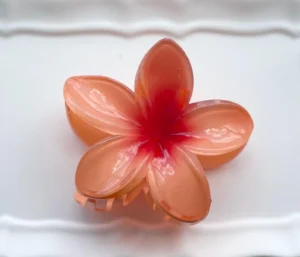 Large Hibiscus Flower Hair Claw Clip - Image 5