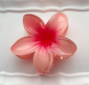 Large Hibiscus Flower Hair Claw Clip - Image 2